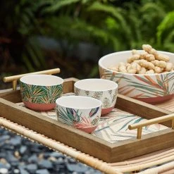 SEMA DESIGN Saladier Tropic'art Multicolore D26xh10cm Gres -Côté Table Store 027fd amb hd 2022 01 pe sema 9276