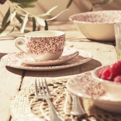 Comptoir De Famille Tasse Et Sous-tasse En Faïence Bordeaux - P'tites Fleurs 9 Comptoir De Famille Tasse Et Sous-tasse En Faïence Bordeaux - P'tites Fleurs -Côté Table Store 117da amb hd 2022 01 pe comptoir 7976