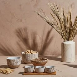 SEMA DESIGN Lot De 3 Coupelles En Grès Avec Plateau Nude Mat - Terre Boheme -Côté Table Store 1fb98 amb hd 2022 01 pe sema 10095