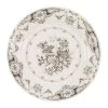 Comptoir De Famille Assiette Plate En Faïence Gris D26cm - Clothilde -Côté Table Store 200488 DEB WEB