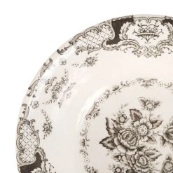 Comptoir De Famille Coupelle En Faïence Gris D15.5cm - Clothilde -Côté Table Store 200492 DET02 WEB