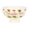 Comptoir De Famille Bol En Faïence Groseilles D'été 75cl - Collectionneur