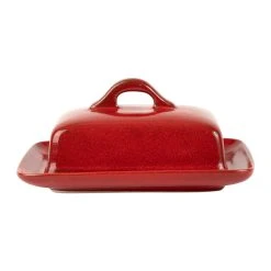 Comptoir De Famille Beurrier En Grès Rouge - Suzanne