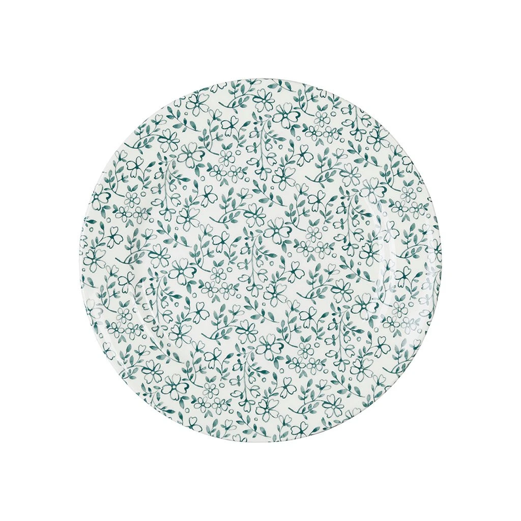 Comptoir De Famille Assiette Dessert En Faïence Vert D20cm - P'tites Fleurs 3 Comptoir De Famille Assiette Dessert En Faïence Vert D20cm - P'tites Fleurs