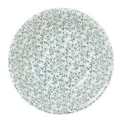 Comptoir De Famille Saladier En Faïence Blanc Et Vert - P'tites Fleurs 6 Comptoir De Famille Saladier En Faïence Blanc Et Vert - P'tites Fleurs -Côté Table Store 201475 DET01 WEB