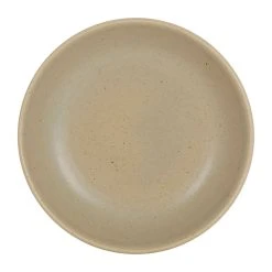 Comptoir De Famille Assiette Creuse Grège D21.5cm En Grès - Suzanne -Côté Table Store 201570 DET01 WEB