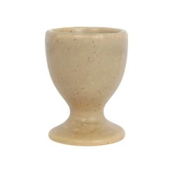 Comptoir De Famille Coquetier Grège En Grès - Suzanne