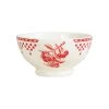 Comptoir De Famille Bol En Faïence Rouge D13cl - Damier -Côté Table Store 2042 DEB WEB