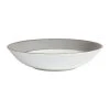 Côté Table Assiette Creuse En Porcelaine Gris Et Platine D23cm - Ginger -Côté Table Store 29109 DEB WEB