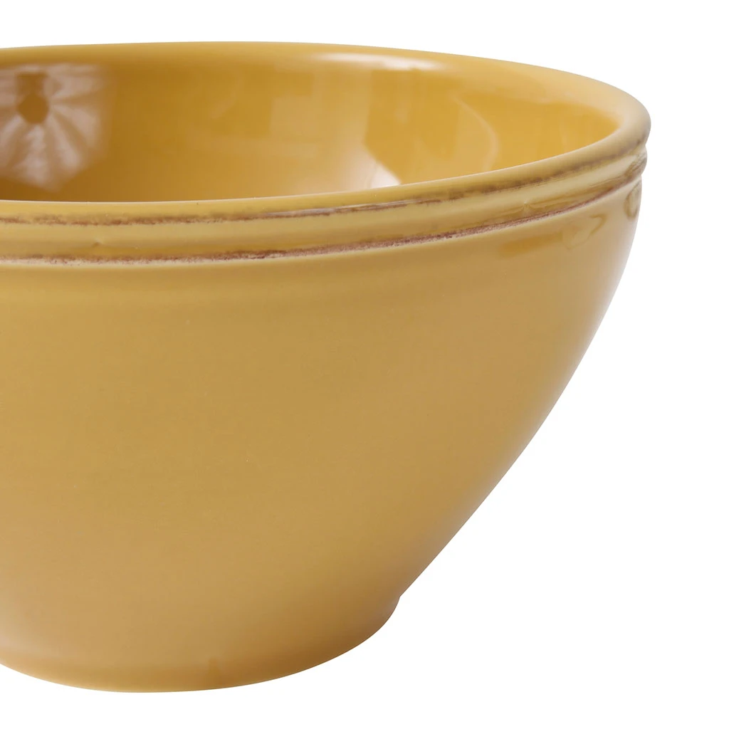 Côté Table Bol En Faïence Moutarde 50cl - Campagne 5 Côté Table Bol En Faïence Moutarde 50cl - Campagne – Image 3