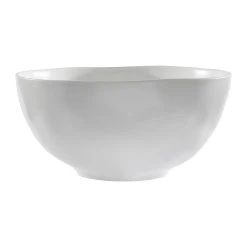 Côté Table Saladier En Grès Blanc - Ingrid