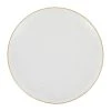 Côté Table Assiette Plate En Verre Doré D22cm - Orphee -Côté Table Store 37330 DEB WEB