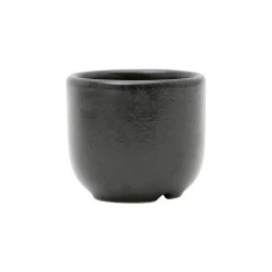 Côté Table Gobelet Expresso En Grès Noir Mat - Flore