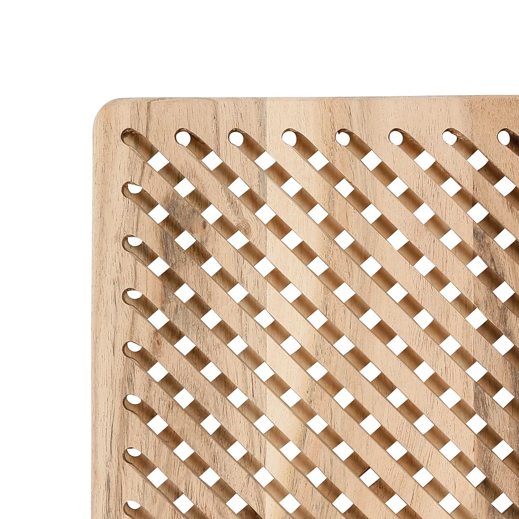 Côté Table Dessous De Plat Carré Bois Natutel - Dalbert 4 Côté Table Dessous De Plat Carré Bois Natutel - Dalbert – Image 2