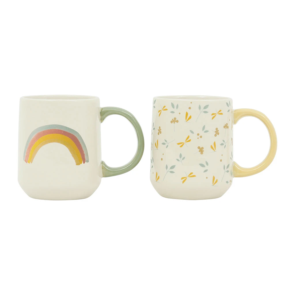 Jardin D'Ulysse Lot De 2 Mugs En Grès Multicolore - Sweat Dream 3 Jardin D'Ulysse Lot De 2 Mugs En Grès Multicolore - Sweat Dream