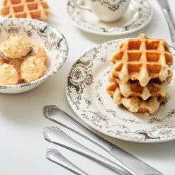 Comptoir De Famille Assiette Plate En Faïence Gris D26cm - Clothilde -Côté Table Store 4dc92 amb hd 2020 09 ah comptoir 39155