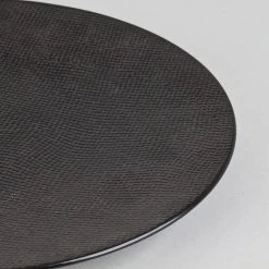 Table Passion Assiette à Dessert En Grès Noir D20.5cm - Vesuvio -Côté Table Store 607868 FRN02 WEB