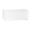 Table Passion Plat Rectangulaire En Porcelaine Blanc D32cm - Melody -Côté Table Store 607905 FRN01 WEB