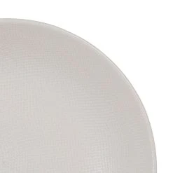 Table Passion Assiette Calotte En Gres Blanc D25cm - Vesuvio -Côté Table Store 624918 DET02 WEB