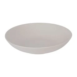 Table Passion Assiette Calotte En Gres Blanc D25cm - Vesuvio -Côté Table Store 624918 DET03 WEB