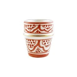 Chabi Chic Tasse Marsala Et Or H7cm - Zwak