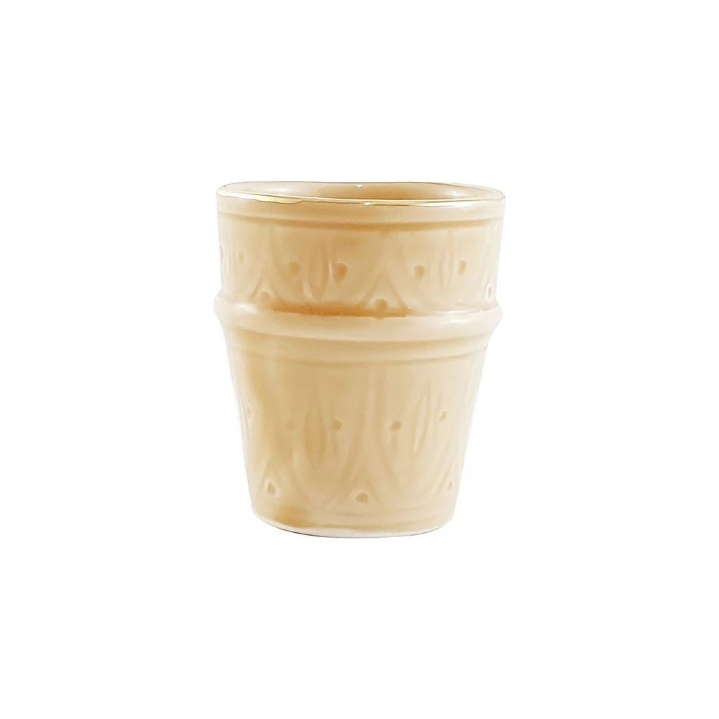 Chabi Chic Tasse Sable Or D8xh11cm - Beldi Empreinte 3 Chabi Chic Tasse Sable Or D8xh11cm - Beldi Empreinte