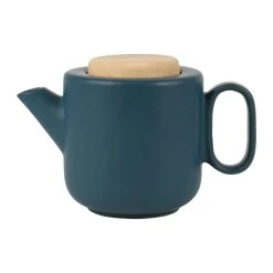 SEMA DESIGN Théière En Grès Bleu Mat Avec Filtre - Baltika