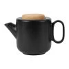 SEMA DESIGN Théière En Grès Noir Mat Avec Filtre - Baltika -Côté Table Store 73010 DEB WEB
