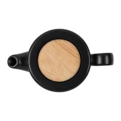 SEMA DESIGN Théière En Grès Noir Mat Avec Filtre - Baltika 7 SEMA DESIGN Théière En Grès Noir Mat Avec Filtre - Baltika -Côté Table Store 73010 DET02 WEB