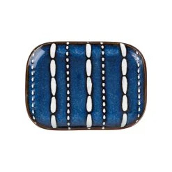 SEMA DESIGN Plat En Porcelaine Indigo - Urazia