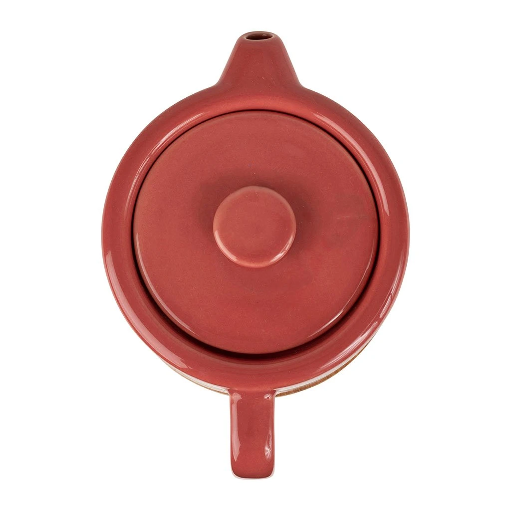 SEMA DESIGN Théière En Grès Framboise Et Banbou Avec Filtre - Nordika 6 SEMA DESIGN Théière En Grès Framboise Et Banbou Avec Filtre - Nordika – Image 4