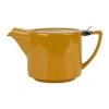 SEMA DESIGN Theiere En Grès Moutarde Avec Filtre Plate - Design -Côté Table Store 74670 DEB WEB