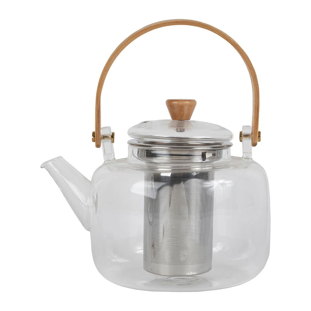 SEMA DESIGN Théière En Verre Transparente Avec Filtre - Dilacia 3 SEMA DESIGN Théière En Verre Transparente Avec Filtre - Dilacia