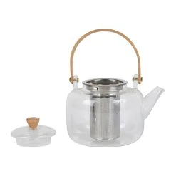 SEMA DESIGN Théière En Verre Transparente Avec Filtre - Dilacia 8 SEMA DESIGN Théière En Verre Transparente Avec Filtre - Dilacia -Côté Table Store 74750 DET02 WEB