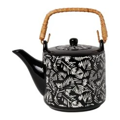 SEMA DESIGN Theiere Bronze Noir Et Blanc 1L