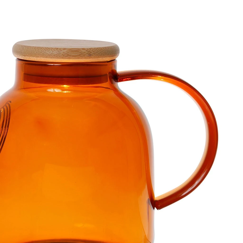 SEMA DESIGN Theiere Mini En Verre Ambre - Dilacia 4 SEMA DESIGN Theiere Mini En Verre Ambre - Dilacia – Image 2