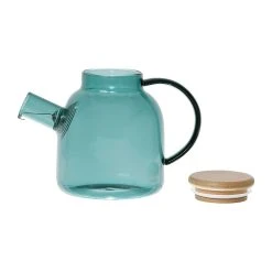 SEMA DESIGN Theiere Mini En Verre émeraude - Dilacia -Côté Table Store 75402 DET02 WEB