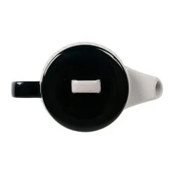 SEMA DESIGN Theiere En Grès Banc Et Beige - Courba -Côté Table Store 75682 DET02 WEB