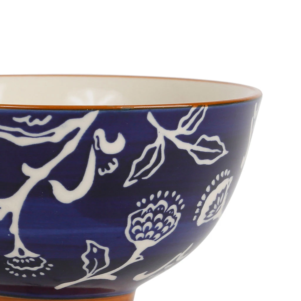 SEMA DESIGN Lot De 2 Bols En Grès Indigo Et Blanc 30cl - Eterra 4 SEMA DESIGN Lot De 2 Bols En Grès Indigo Et Blanc 30cl - Eterra – Image 2