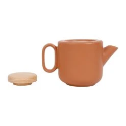 SEMA DESIGN Théière En Grès Terracotta Mat Avec Filtre - Baltika -Côté Table Store 75714 DET01 WEB