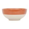SEMA DESIGN Saladier En Grès Blanc Et Terracotta - Crakel -Côté Table Store 75737 DEB WEB