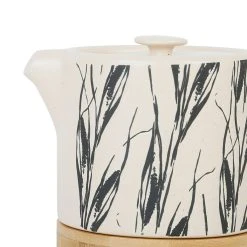 SEMA DESIGN Theiere En Grès Noir Et Crème Mat Avec Filtre - Terre Boheme 7 SEMA DESIGN Theiere En Grès Noir Et Crème Mat Avec Filtre - Terre Boheme -Côté Table Store 76102 DET01 WEB