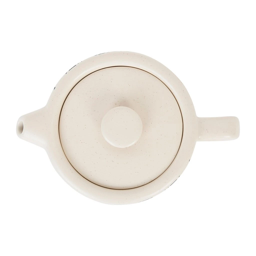 SEMA DESIGN Theiere En Grès Noir Et Crème Mat Avec Filtre - Terre Boheme 5 SEMA DESIGN Theiere En Grès Noir Et Crème Mat Avec Filtre - Terre Boheme – Image 3