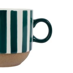 SEMA DESIGN Lot De 2 Tasses à The En Grès émeraude - Indired -Côté Table Store 76180 DET02 WEB