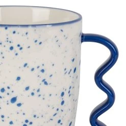 SEMA DESIGN Mug Bleu 37.5cl En Porcelaine - Funny -Côté Table Store 76864 DET01 WEB