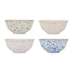 SEMA DESIGN Bols X4 Pastel 27.5cl En Porcelaine - Funny