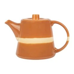 SEMA DESIGN Théière Avec Filtre Terracotta 1.1l En Porcelaine - Sweet Leaves