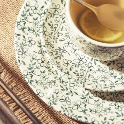 Comptoir De Famille Assiette Dessert En Faïence Vert D20cm - P'tites Fleurs 8 Comptoir De Famille Assiette Dessert En Faïence Vert D20cm - P'tites Fleurs -Côté Table Store 85ade amb hd 2022 01 pe comptoir 8004