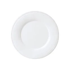 Côté Table Assiette à Dessert En Faïence Blanche D23.5cm - Constance
